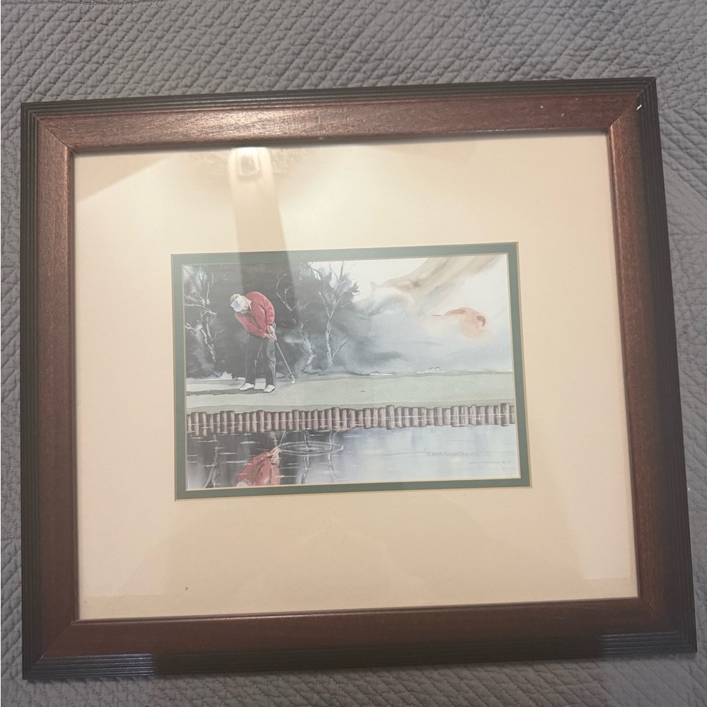 Framed Dale Cooper “ Eagle Putt”